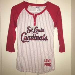 St. Louis Cardinals 3/4 Sequin shirt from VS Pink